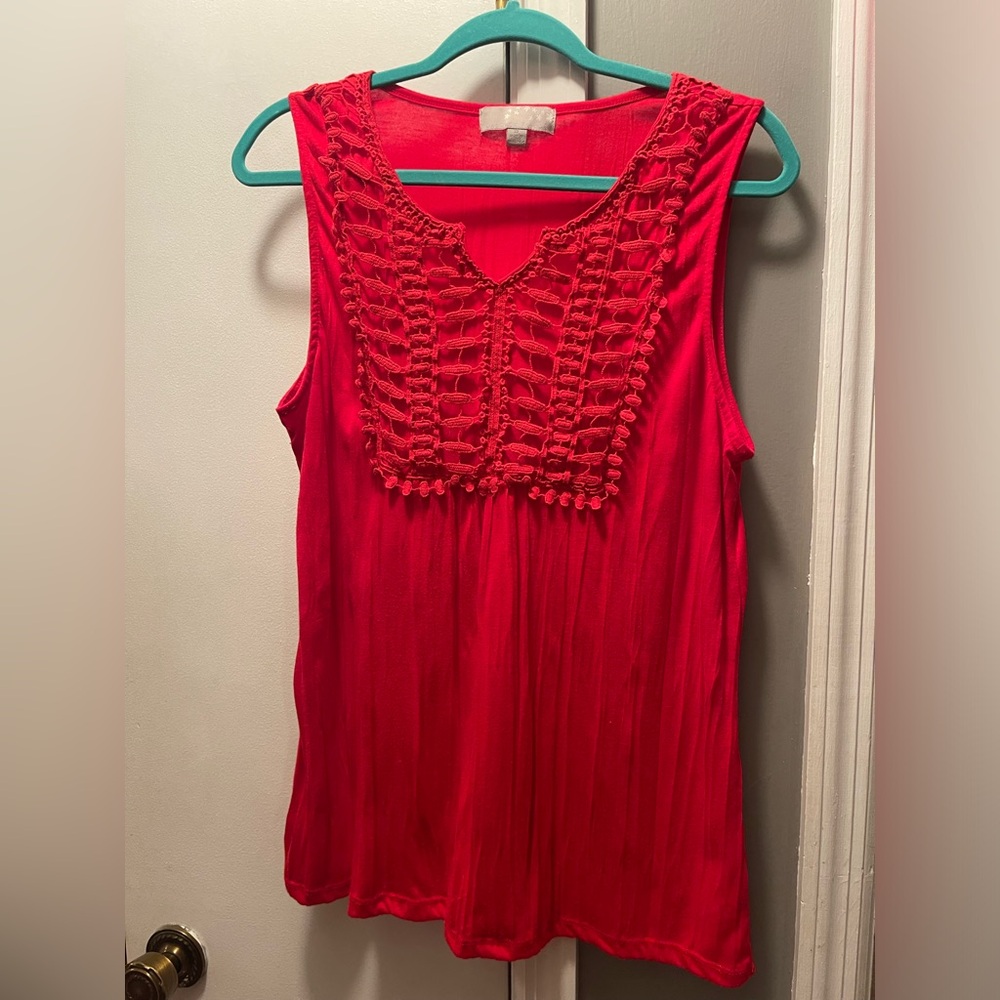 Carolyn Taylor XL sleeveless top